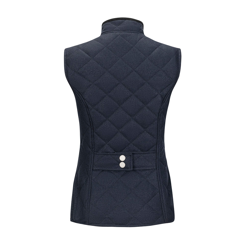 Radiance Quilted Vest, Ink