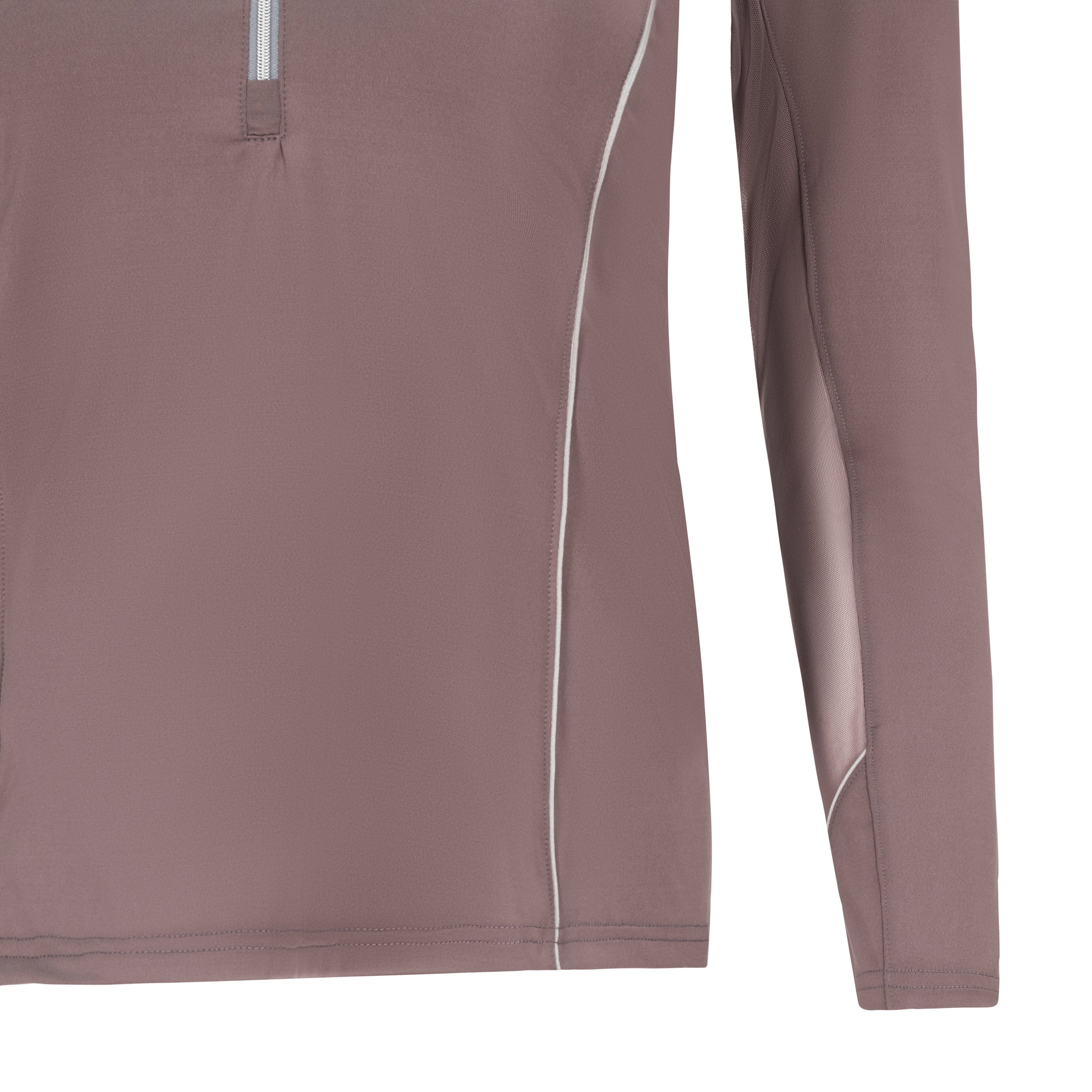 Sporty Solid, FIG Half Zip w/ MESH